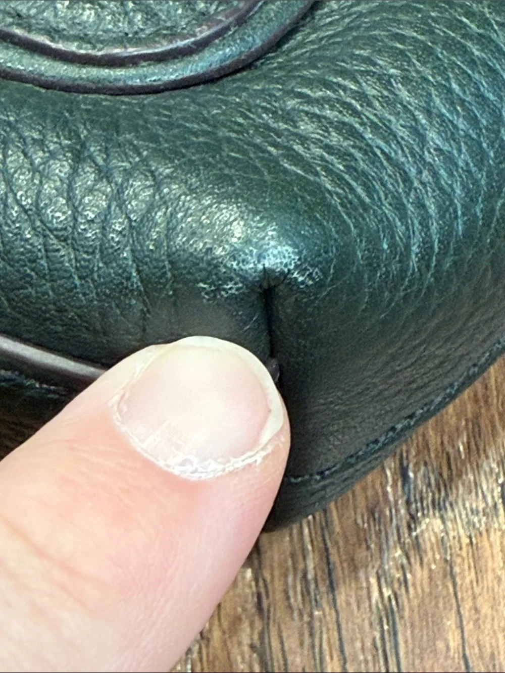 Kate Spade Green Leather Crossbody Bag